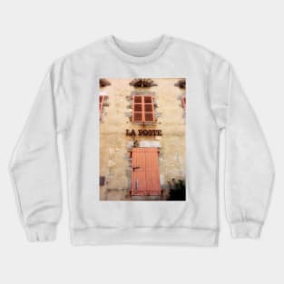 La Poste in a French Village Crewneck Sweatshirt